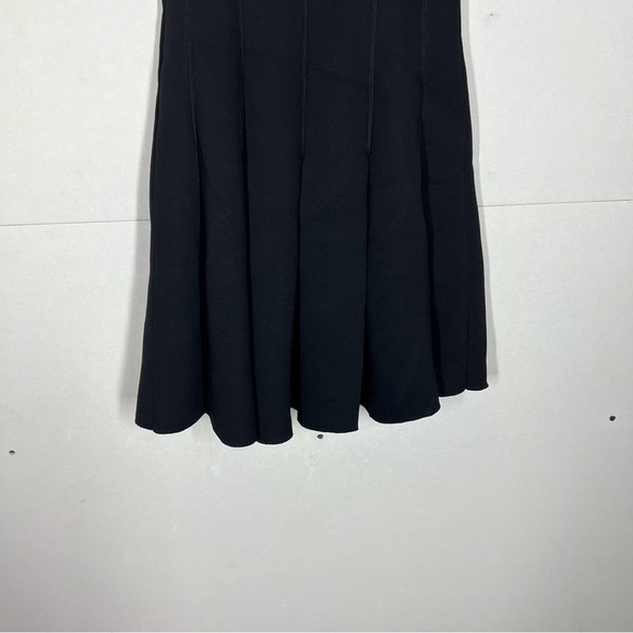 T by Alexander Wang Scuba Neoprene Pleated Dress Size Small - Picture 8 of 11